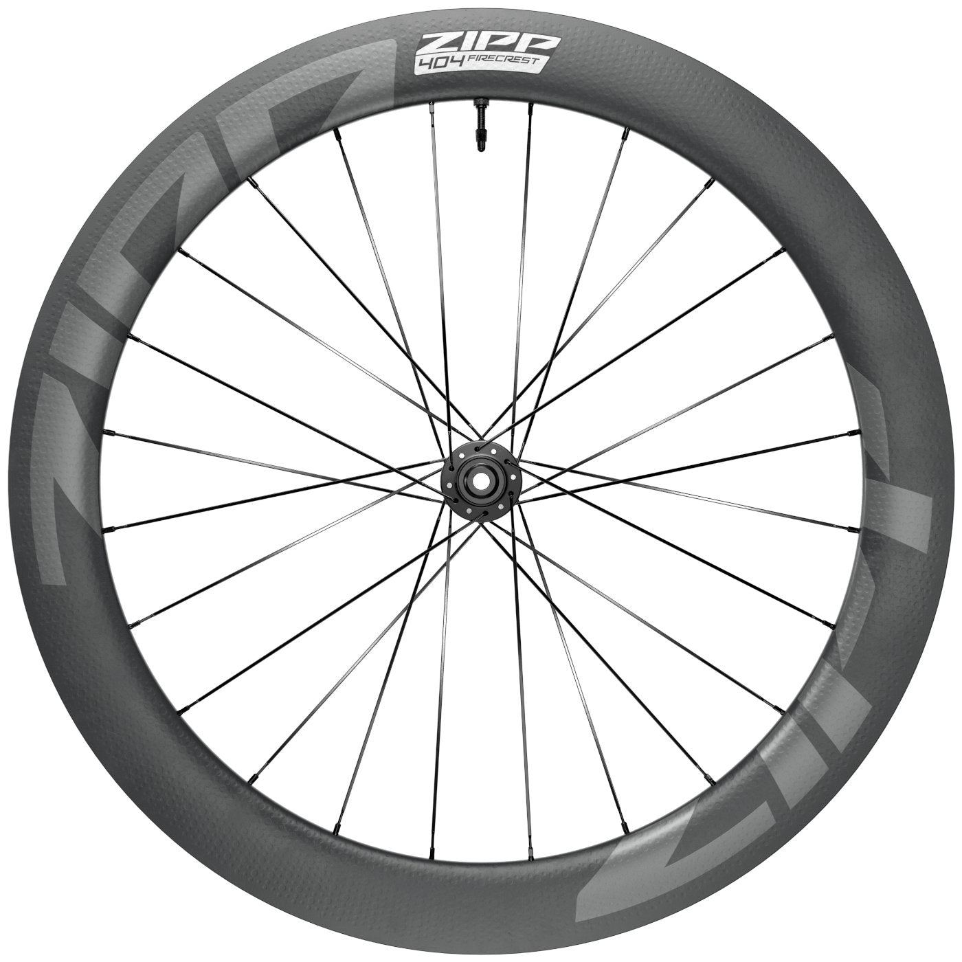 ZIPP 404 Firecrest Wheelset - 28" | Carbon | Hookless | Centerlock - 12x100mm | 12x142mm - black view 2