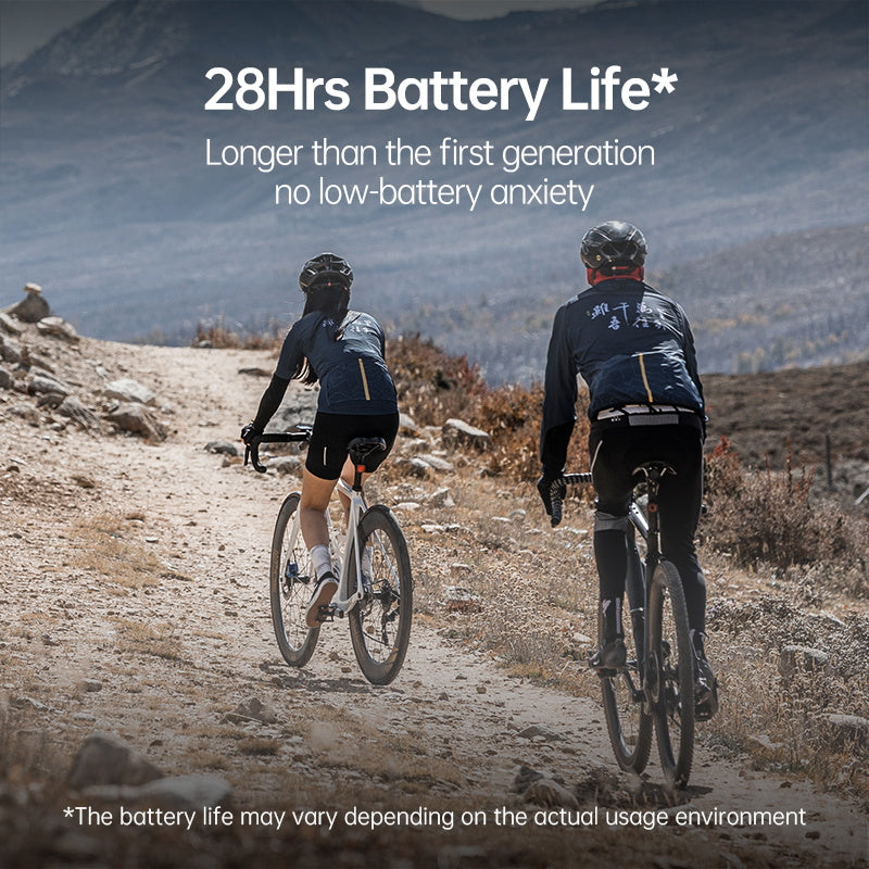 XOSS G+ GPS Smart Cycling Computer with Ryder AirTag Mount view 3