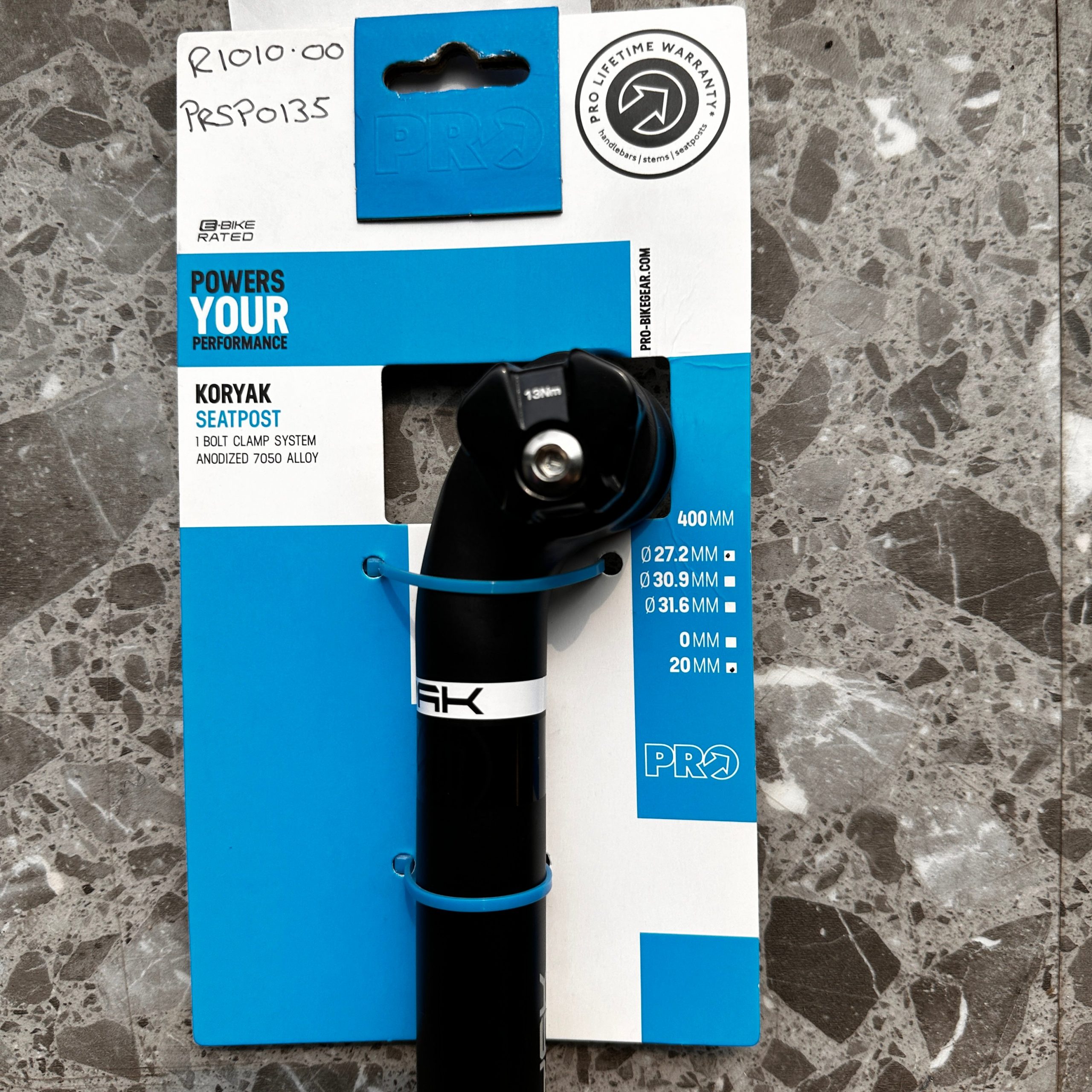 Pro Koryak Seatpost 27.2mm view 2