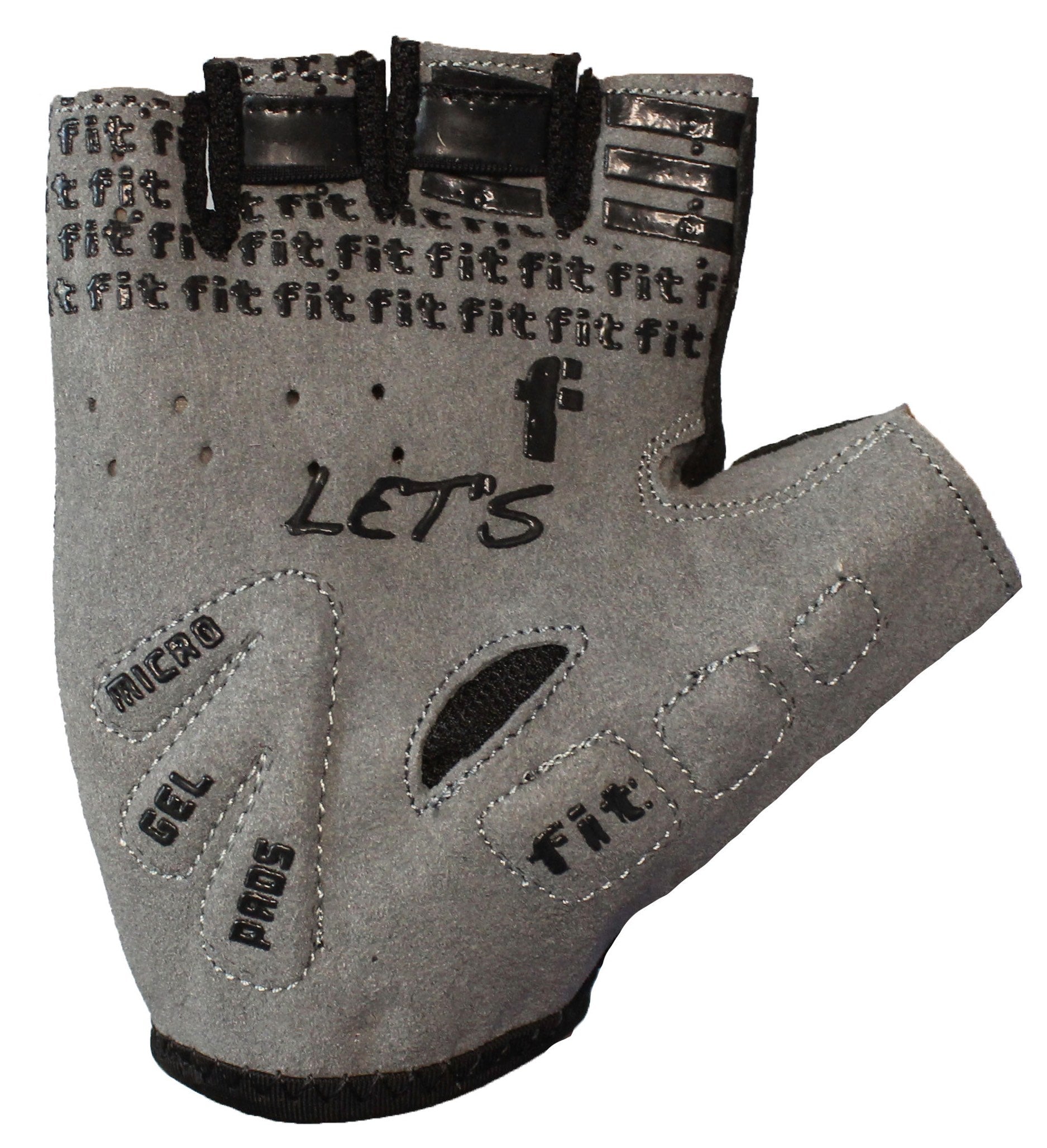 FIT Pro Gel Short Finger Cycling Gloves view 2