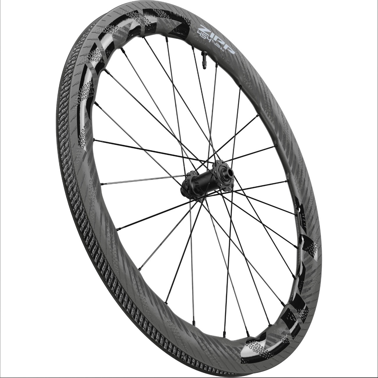 ZIPP 454 NSW CARBON TUBELESS DISC BRAKE WHEELSET view 3