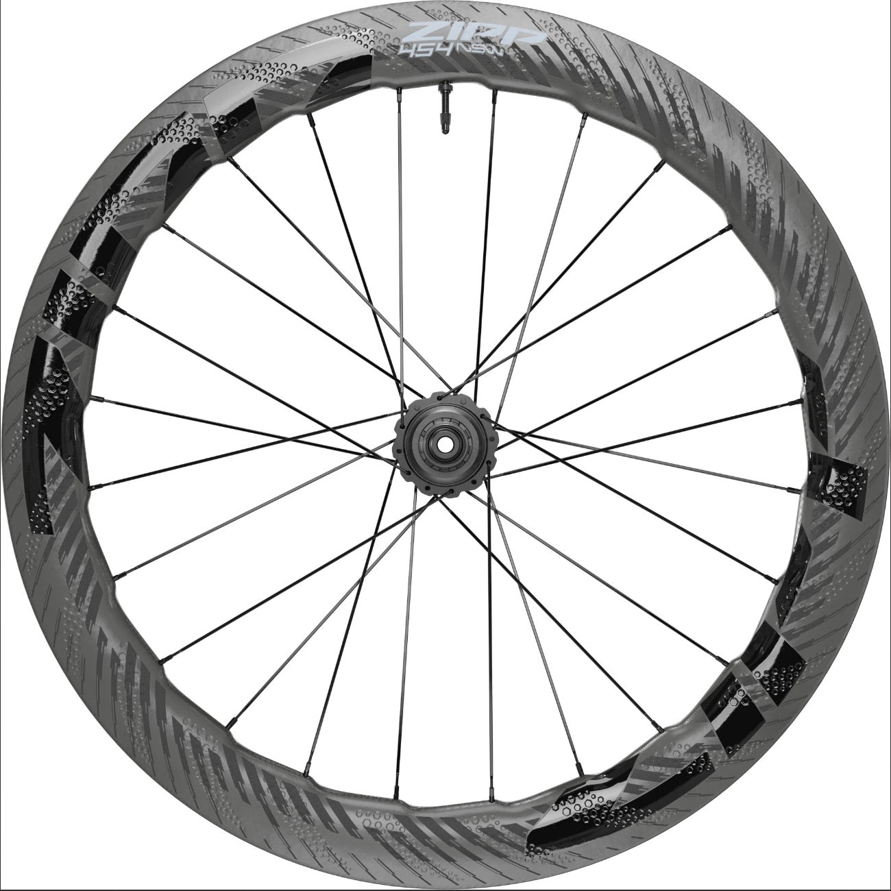 ZIPP 454 NSW CARBON TUBELESS DISC BRAKE WHEELSET view 4