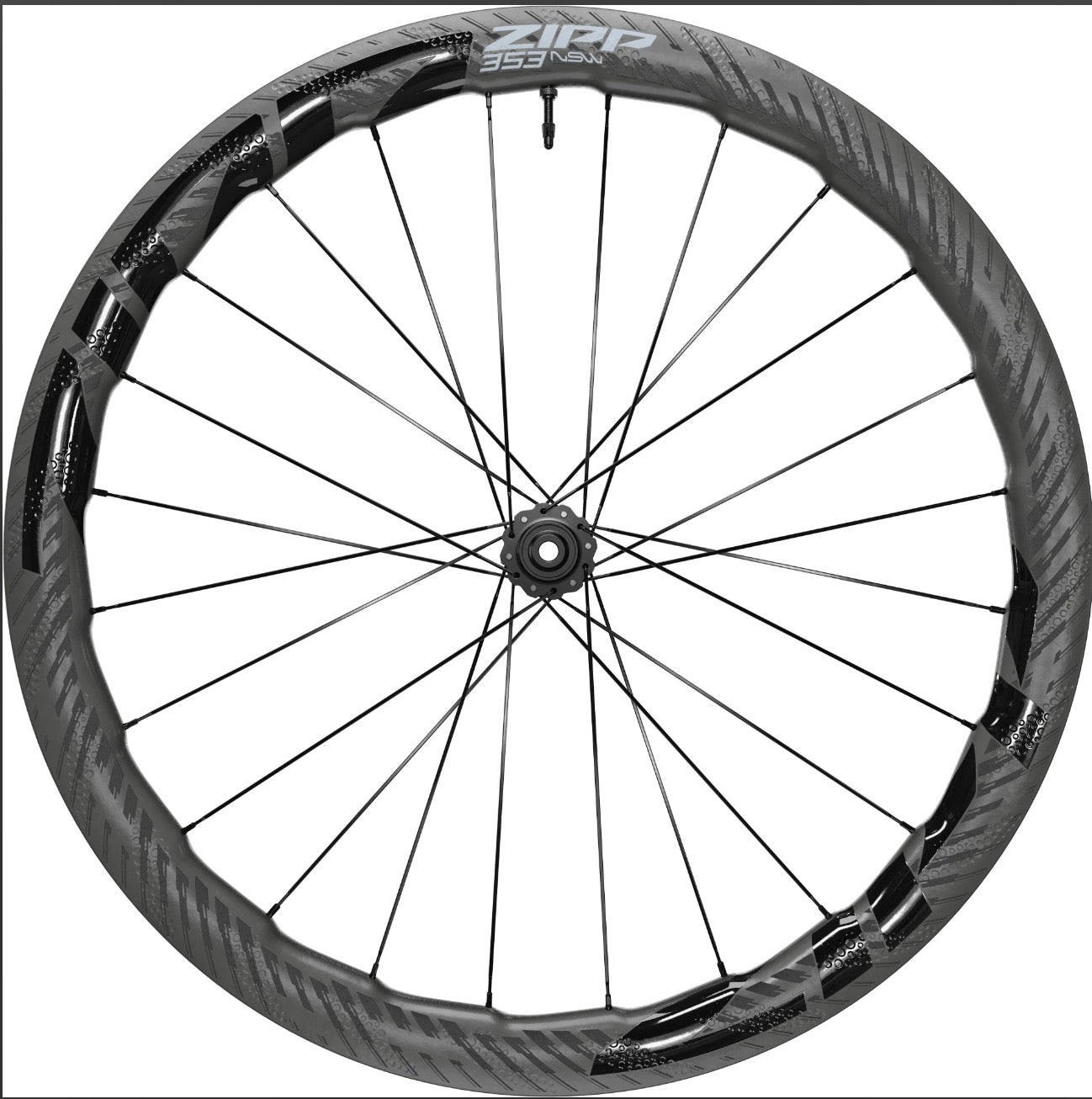 ZIPP 353 NSW CARBON TUBELESS DISC WHEELSET view 3