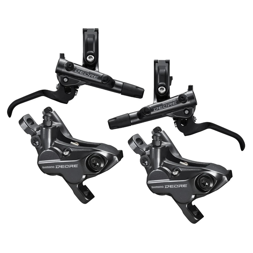 Shimano Deore M6120 4 Piston Brakeset
